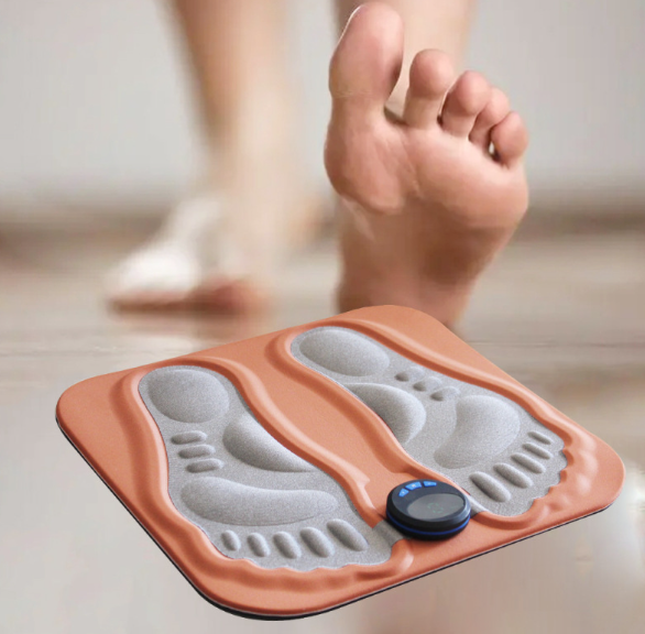Smart EMS Foot & Calf Massager Mat for Pain Relief