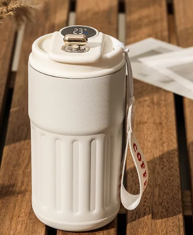 Smart Temperature Display Vacuum Bottle – 500ml