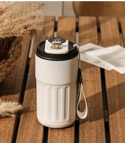 Smart Temperature Display Vacuum Bottle – 500ml
